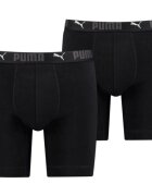 Puma Boxeri barbati Sport Cotton Long Boxer 2p Black 93552301