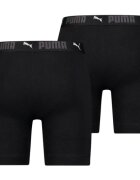 Puma Boxeri barbati Sport Cotton Long Boxer 2p Black 93552301