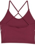 Puma Bustiera femei Studio Ultrabare Crop Top Dark Jasper 52417522