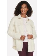 Skechers Geaca femei Sherpa Shacket JA182-CRW