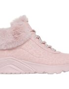 Skechers Ghete copii Uno Lite - Cozy Leopard 310362L-BLSH