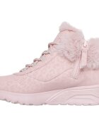 Skechers Ghete copii Uno Lite - Cozy Leopard 310362L-BLSH