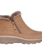 Skechers Ghete femei Easy Going - Cool Zip 167862-TAN