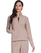 Skechers Jacheta femei GO Luxe Rib Everyday Full Zip Jacket JA293-TPBR