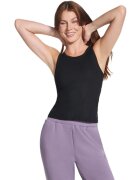 Skechers Maiou femei GO WALK Luxe Rib Tank TT133-BLK