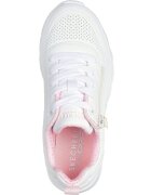 Skechers Pantofi sport copii Uno Lite - Easy Zip 310387L-WHT