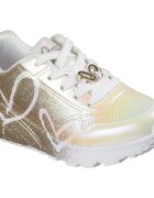 Skechers Pantofi sport copii Uno Lite Heartdust Forever 310814L-WGD