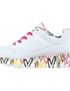 Skechers Pantofi sport copii Uno Lite - Lovely Luv 314976L-WMLT
