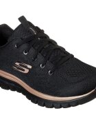 Skechers Pantofi sport femei Get Connected 12615-BKRG
