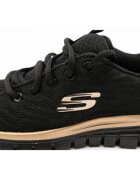 Skechers Pantofi sport femei Get Connected 12615-BKRG
