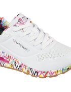 Skechers Pantofi sport femei Uno - Loving Love 155506-WHT