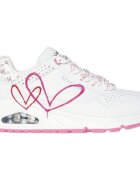 Skechers Pantofi sport femei Uno - Twin Hearts 177924-WRPK