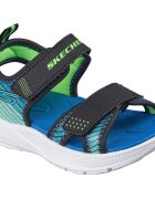 Skechers Sandale copii Microspec-splash 407034N-BKLM