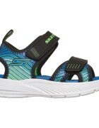Skechers Sandale copii Microspec-splash 407034N-BKLM