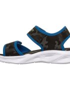 Skechers Sandale copii Sola Glow Sandal - Camo Brigh 407010L-BKBL