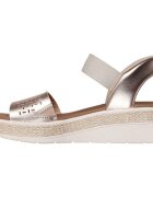 Skechers Sandale femei Bobs Sun Ray - Step Aside 114415-RSGD