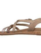 Skechers Sandale femei Desert Kiss Low - Seaside Sli 114713-TPE