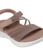Skechers Sandale femei Go Walk Flex Sandal 141473-TAN