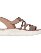 Skechers Sandale femei Go Walk Flex Sandal 141473-TAN