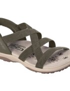 Skechers Sandale femei Reggae Slim - Stretch Flex 163460-OLV