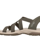 Skechers Sandale femei Reggae Slim - Stretch Flex 163460-OLV