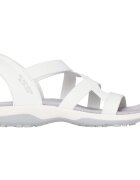 Skechers Sandale femei Reggae Slim - Stretch Flex 163460-WHT