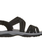 Skechers Sandale femei Reggae Slim - Summer Getaway 163571-BLK