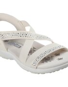 Skechers Sandale femei Reggae Slim - Summer Sparkle 163574-NAT