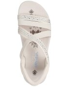 Skechers Sandale femei Reggae Slim - Summer Sparkle 163574-NAT