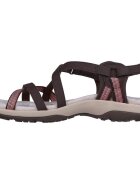 Skechers Sandale femei Reggae Slim - Sun Array 163115-CHOC