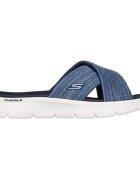 Skechers Slapi femei Go Walk Flex - Impress 141420-NVY