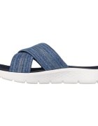 Skechers Slapi femei Go Walk Flex - Impress 141420-NVY