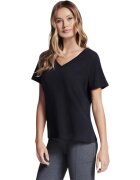 Skechers Tricou femei Pima V-Neck Tee TP130-BLK
