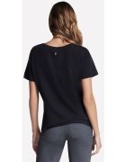 Skechers Tricou femei Pima V-Neck Tee TP130-BLK