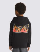Vans Hanorac copii Digi Flames Po VN000GFVBLK
