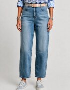 CUDI Pantaloni jeans denim croiala balon cu curea inclusa