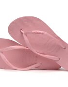 Havaianas Papuci cu talpa groasa din cauciuc natural roz