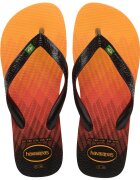 Havaianas Papuci din cauciuc natural portocaliu cu negru