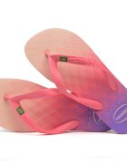 Havaianas Papuci din cauciuc natural roz si mov