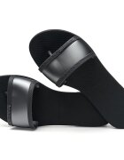 Havaianas Papuci slim din cauciuc natural cu banda gri si negru