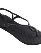 Havaianas Sandale slim din cauciuc natural negru