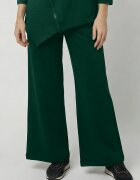 Pierino Pantaloni largi din tricot moale de vascoza verde