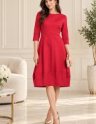 Pierino Rochie lalea din jerseu de bumbac fucsia inchis