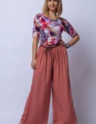 Pierino Tricou din vascoza cu imprimeu multicolor