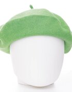 Shopika Bereta frantuzeasca verde deschis din stofa de lana