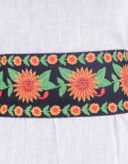 Shopika Brau traditional romanesc cu broderie floarea soarelui