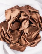 Shopika Brosa floare cu diametru de 15 cm cu clips pentru par cupru metalizat