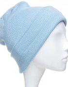 Shopika Caciula unisex model clasic tricotat dublata in interior bleu
