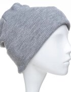Shopika Caciula unisex model clasic tricotat dublata in interior gri
