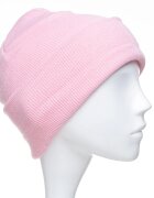 Shopika Caciula unisex model clasic tricotat dublata in interior roz